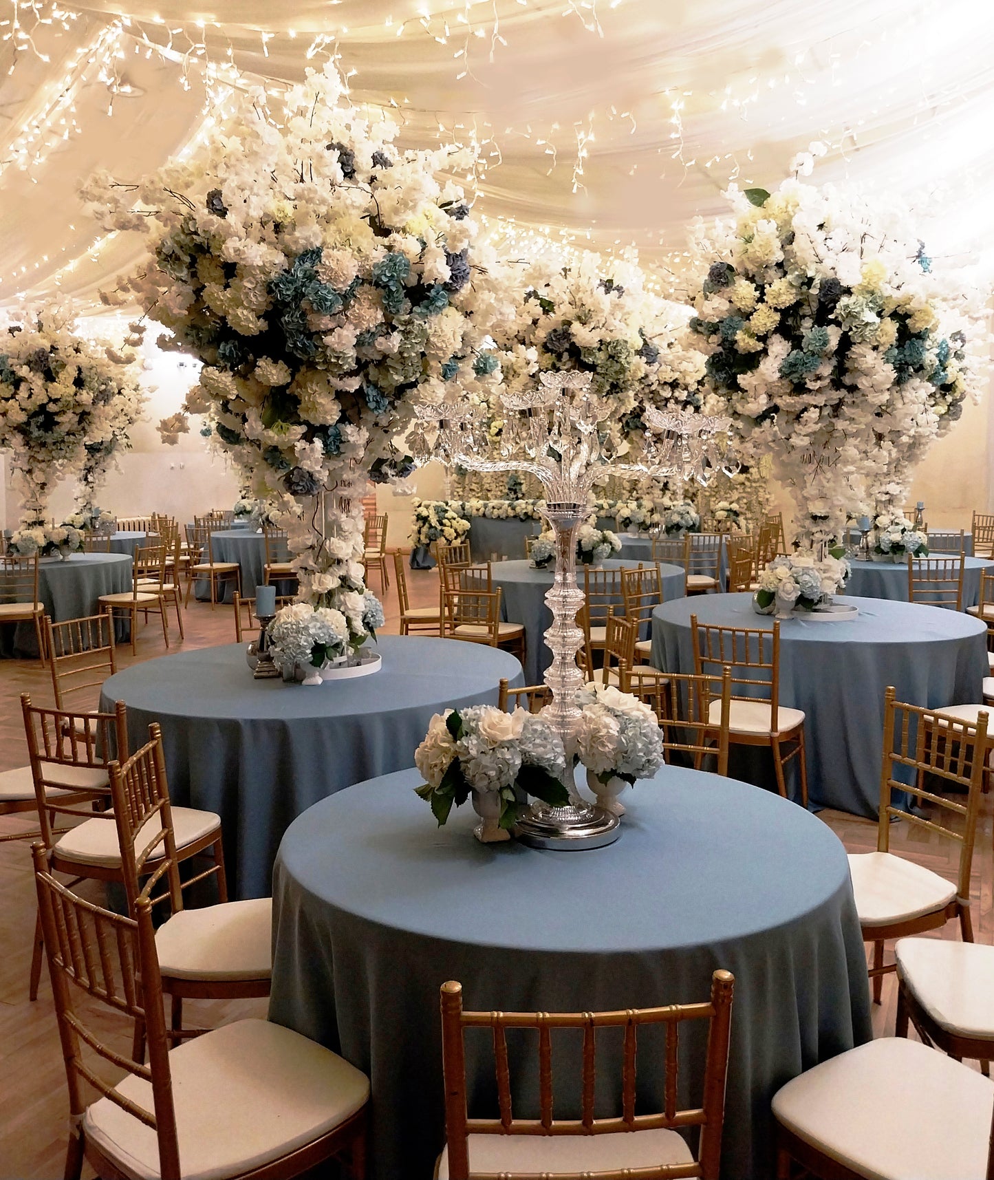 Хрустальный канделябр 100 см