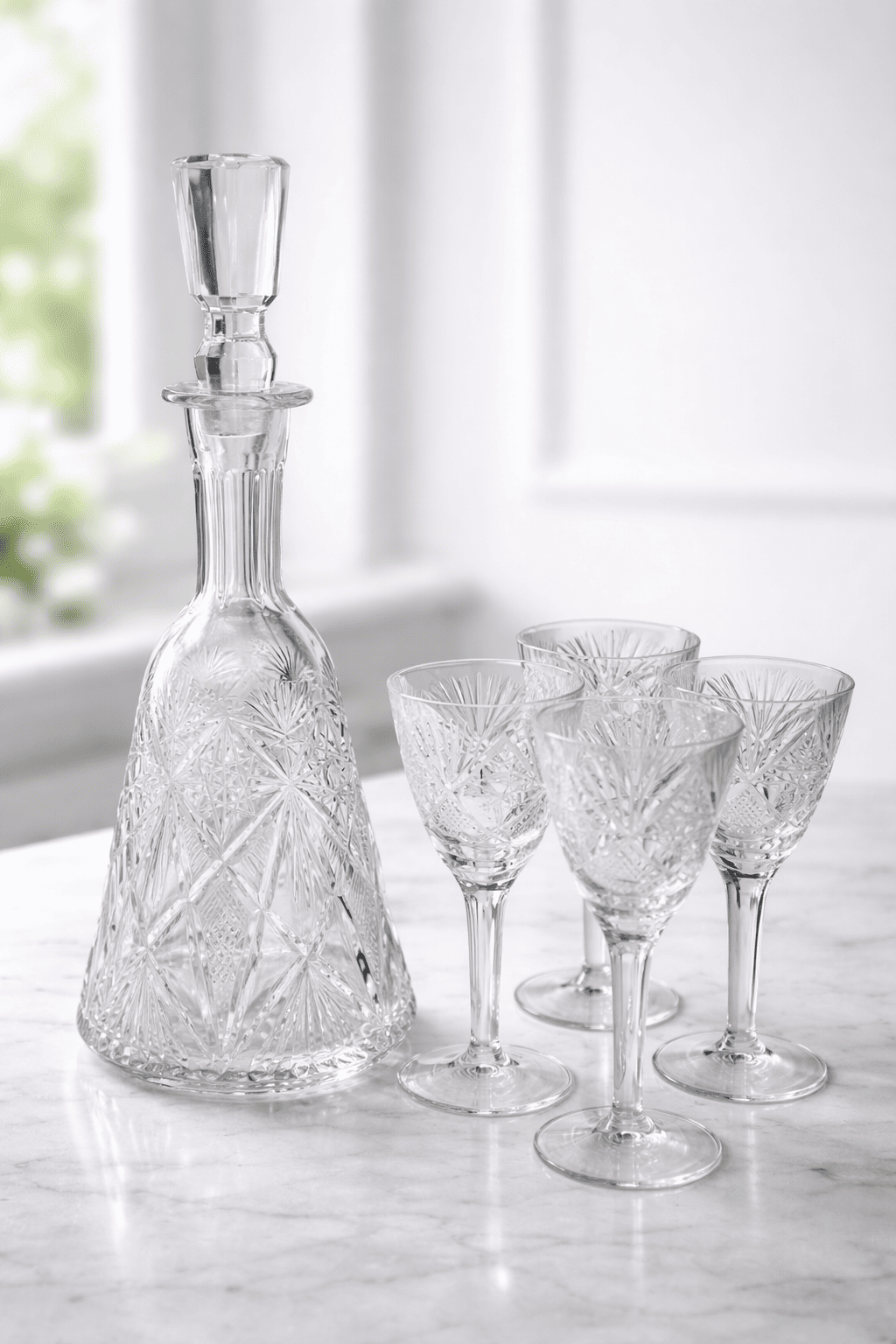 Luxury Crystal Barware Rental 7skyrent