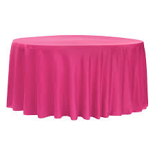 Tablecloth round magenta 300 cm
