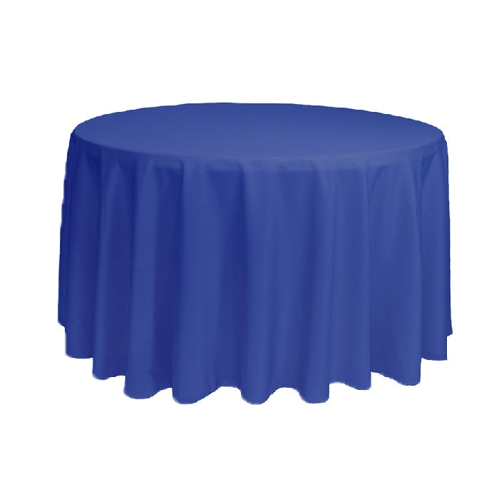 Tablecloth Royal Blue round 300 cm