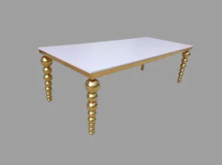 Stainless steell uxury table 7skyrent