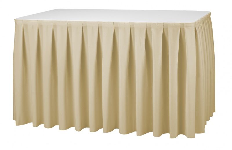Table skirt bege