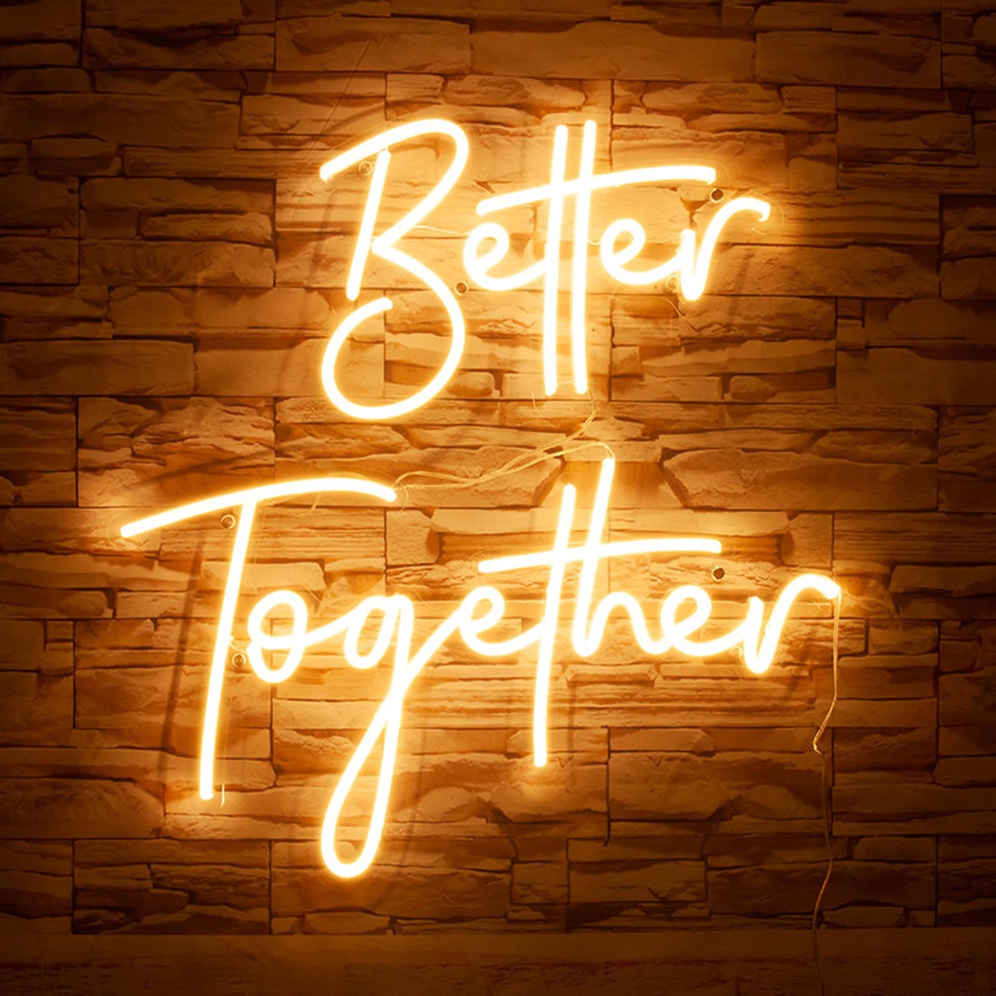 Neon sign Better Together