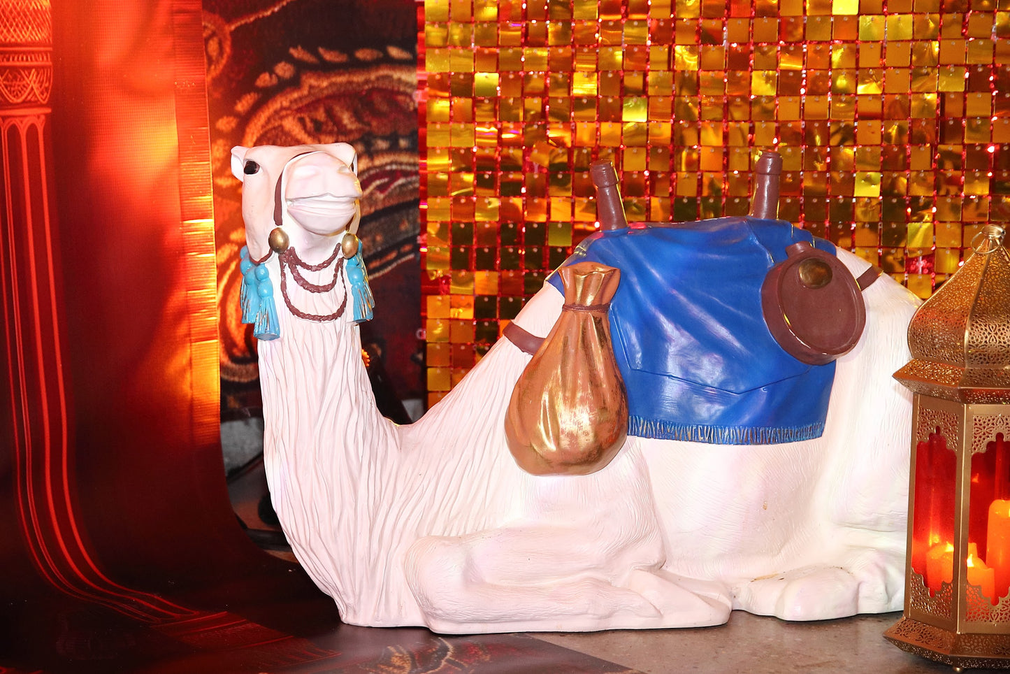 Lying Camel Figure