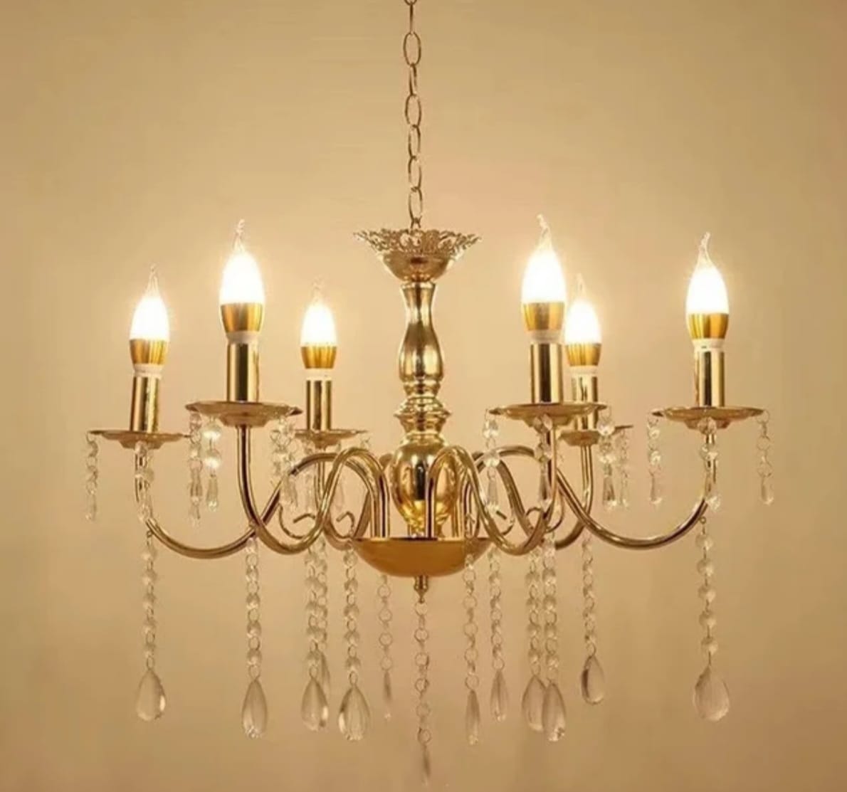 chandelier gold 60cm 7skyrent