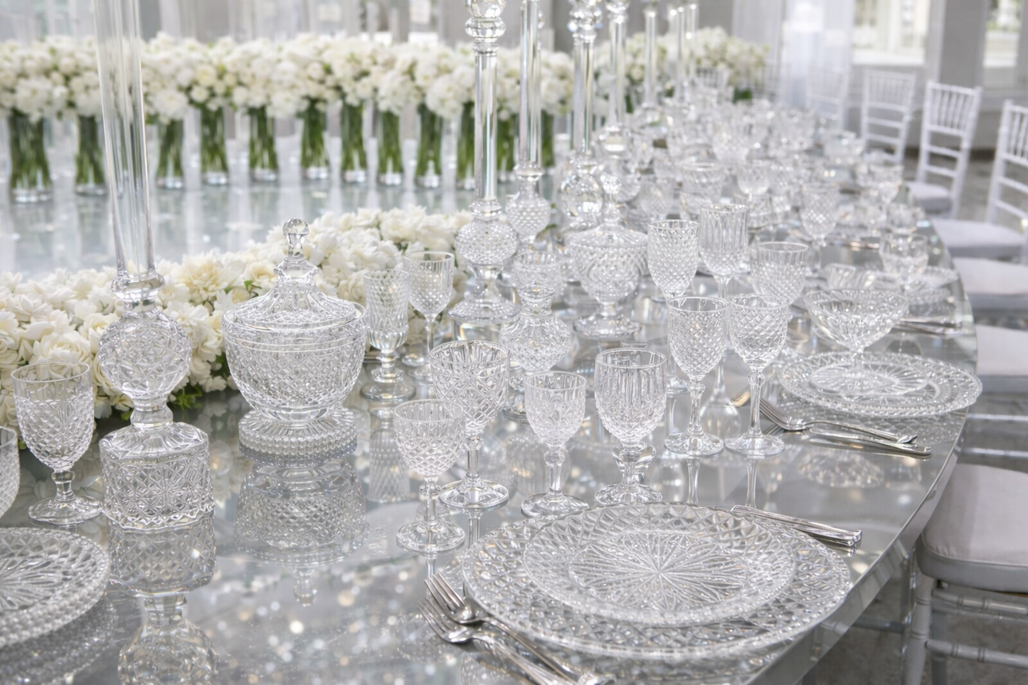 Vintage Crystal Napkin Holder