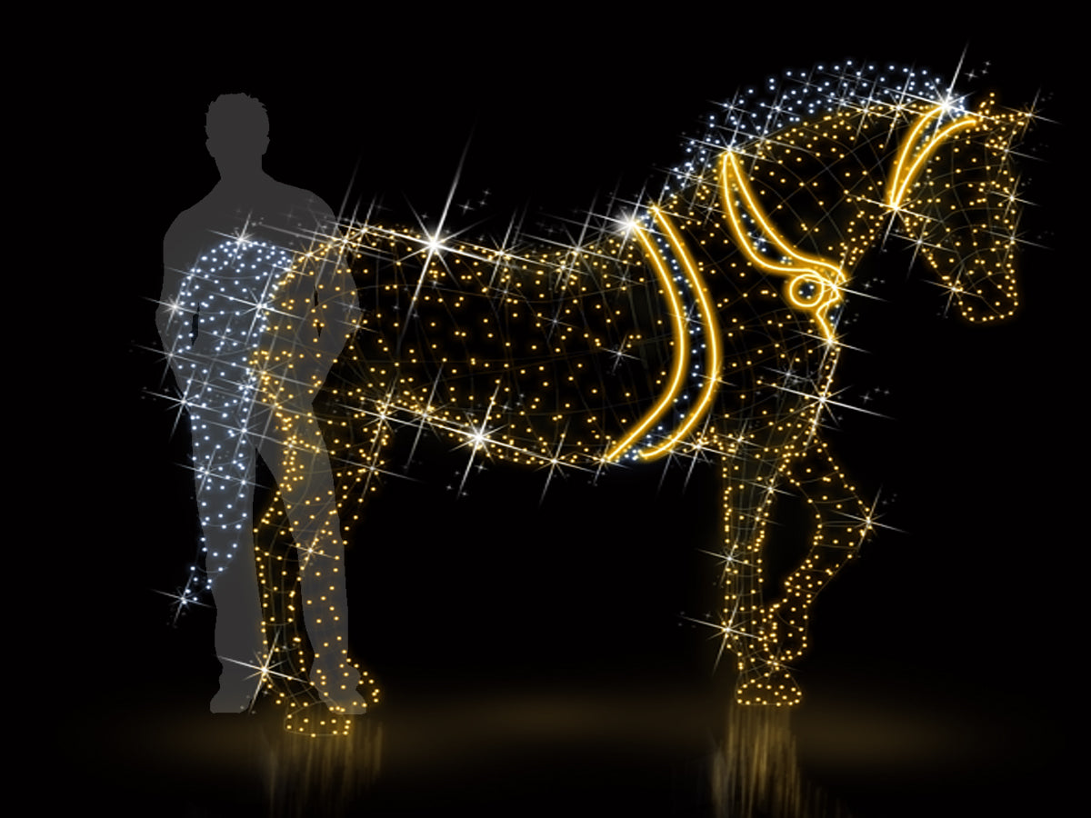 LED Horse 2.3 m