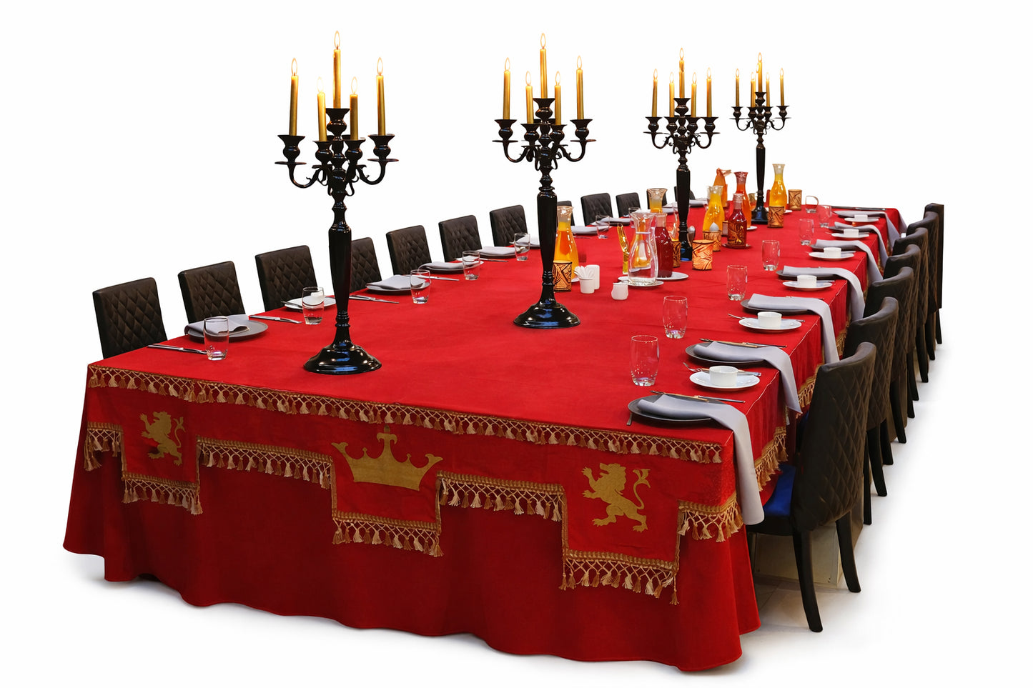 Medieval themed tablecloth