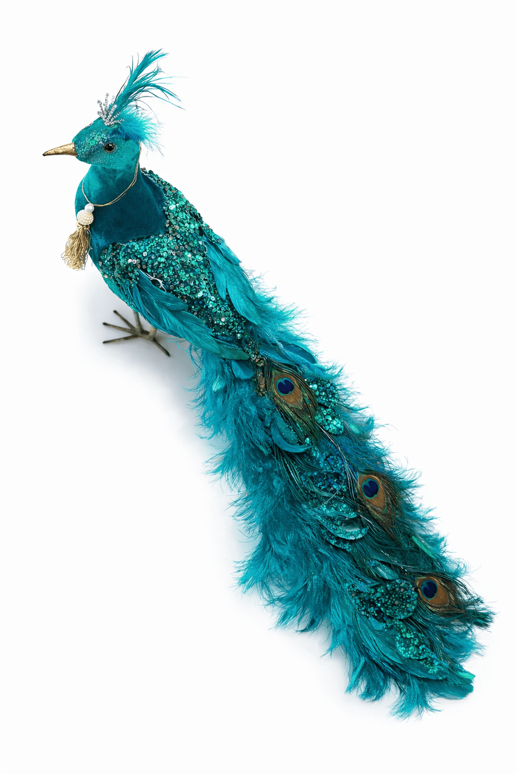 Decorative Peacock figure