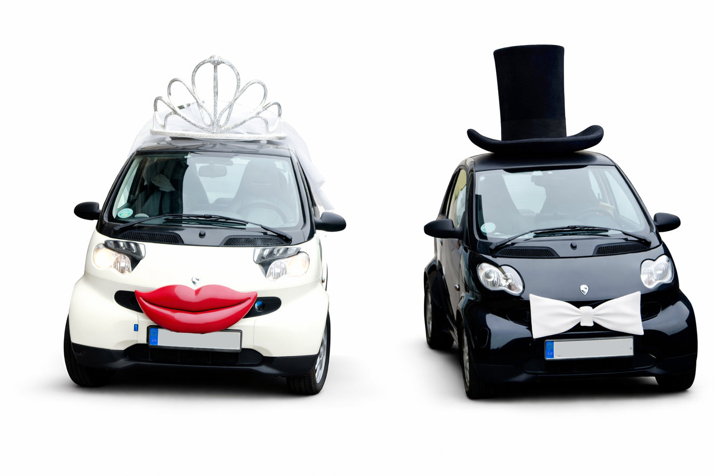 Wedding Car Decorations – Hat, Crown, Veil & Accessories Rental