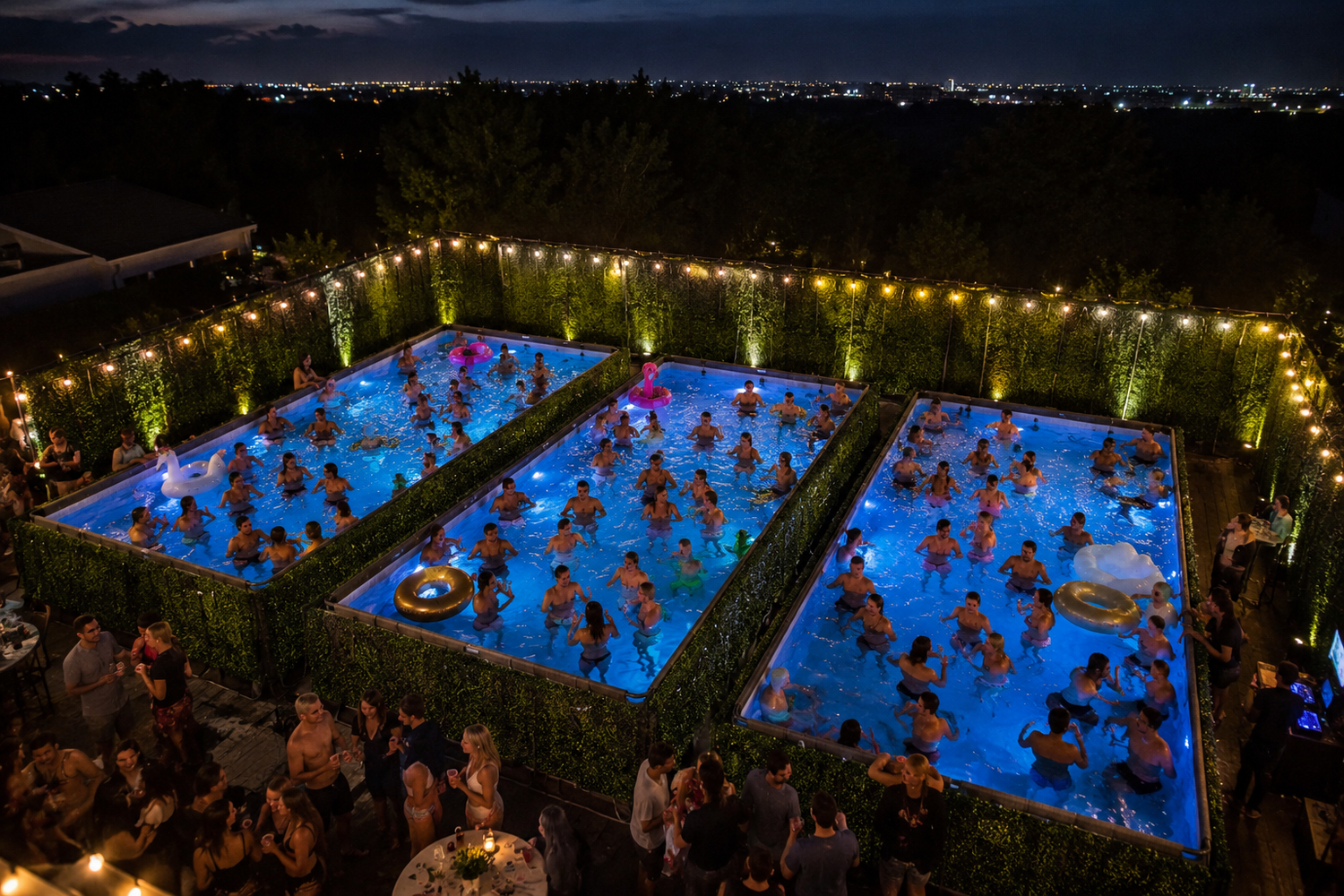 Swimming pools & water attractions