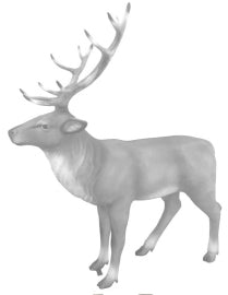 Sculpture Deer 160 cm