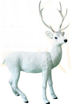 Figure Deer white 160 cm