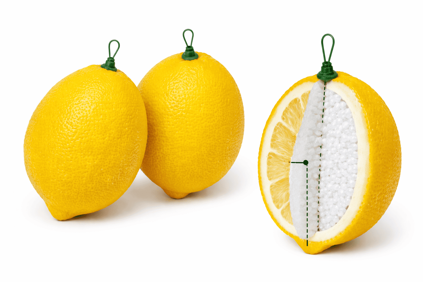 3D big lemon props 60 cm
