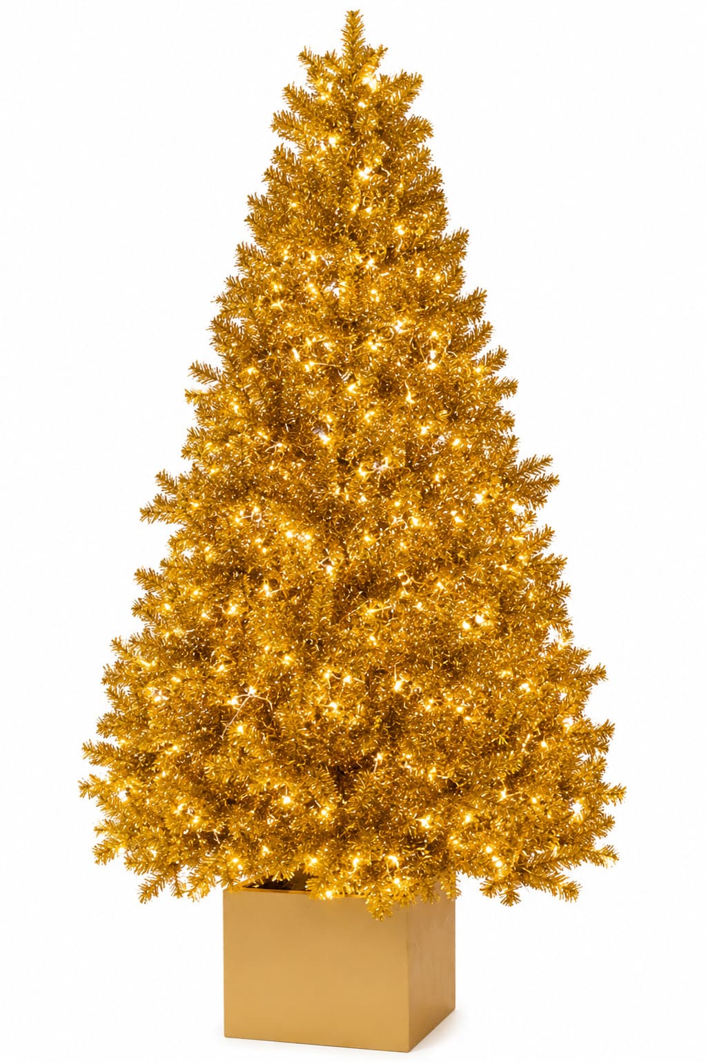 Gold Christmas Tree 160cm