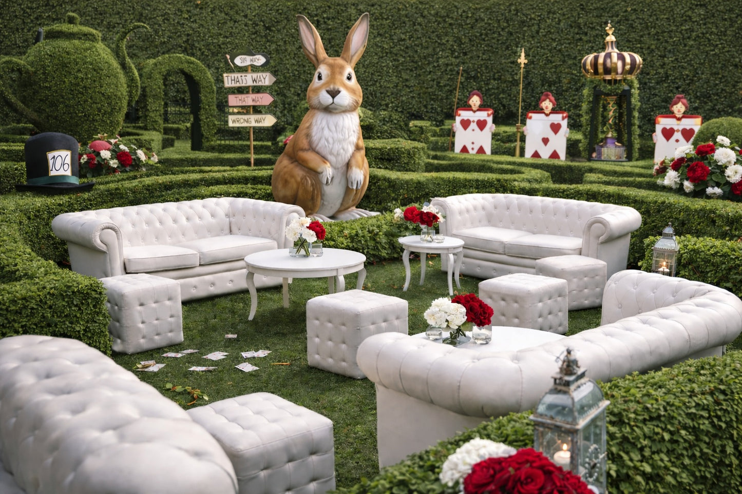 Boxwood labyrinth