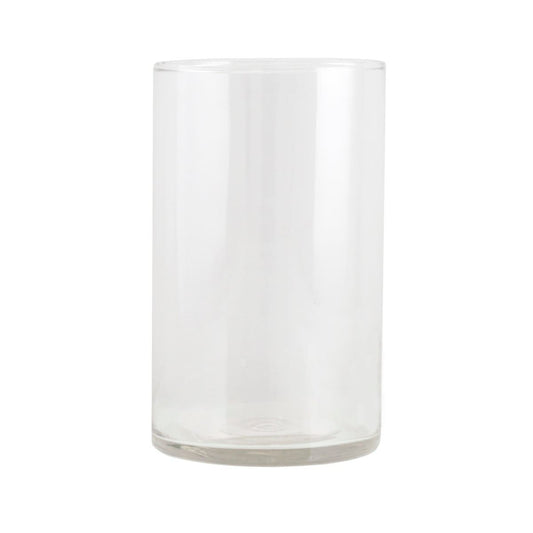 Clear glass cylinder vase universal decorative centerpiece