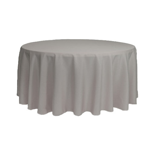 Tablecloth grey round 300 cm