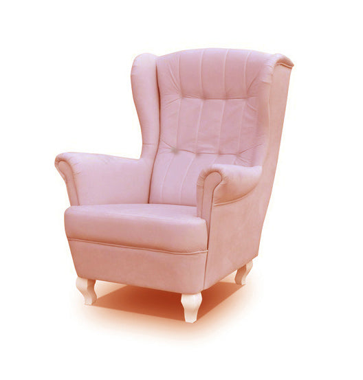 Sofa armchair light pink