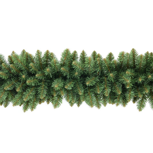 Where to rent Christmas garland Riga, realistic pine garland hire Latvia, 2m dense artificial spruce garland Riga, where to rent Christmas decor in Riga, premium indoor holiday foliage display Baltic, classic festive mantelpiece decoration prop.