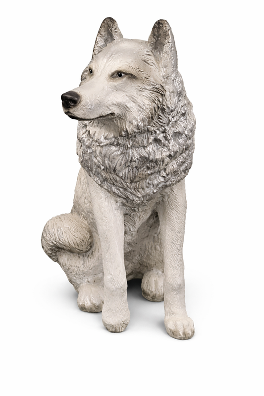 Wolf grey figure