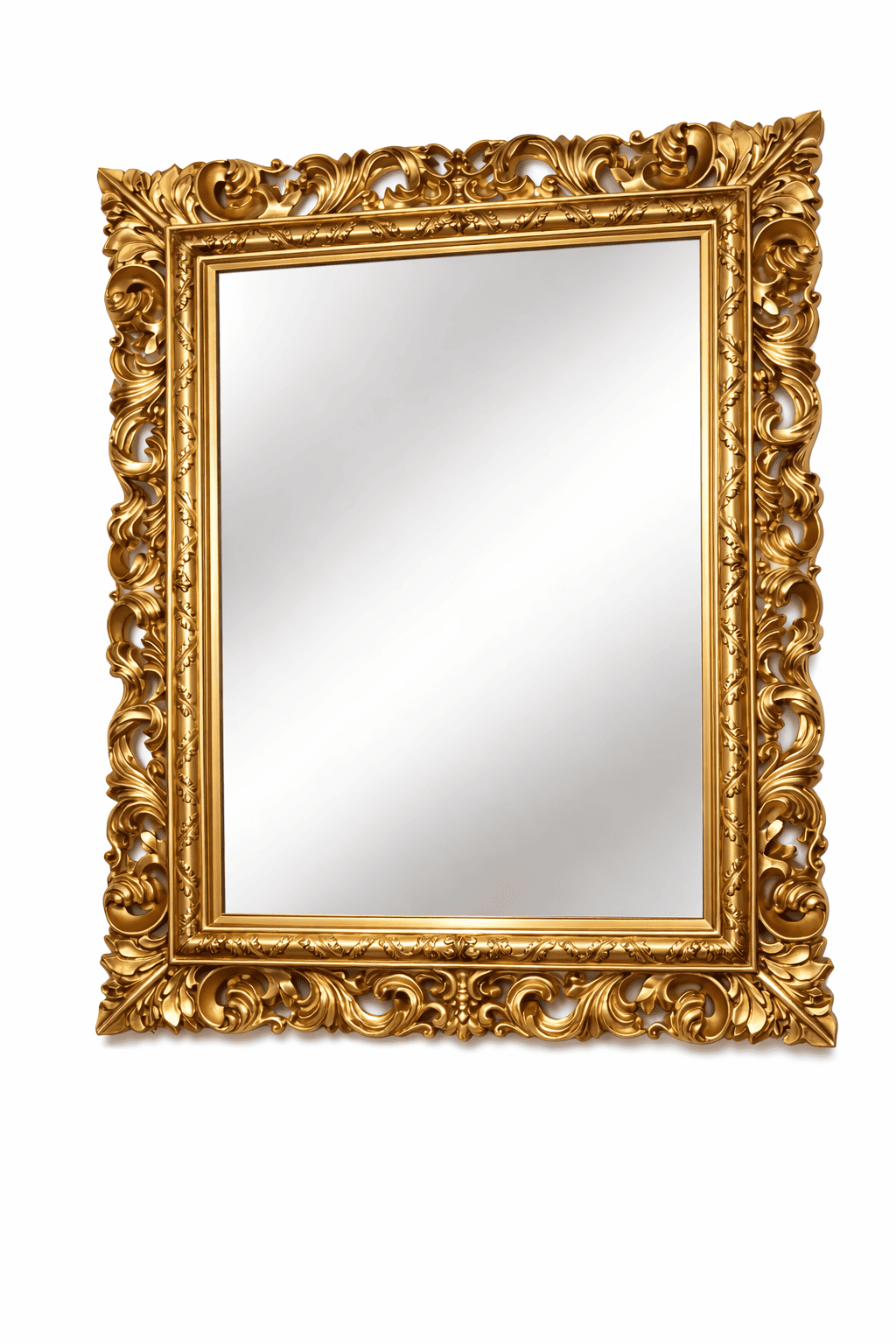 Gold frame mirror 40 X 50