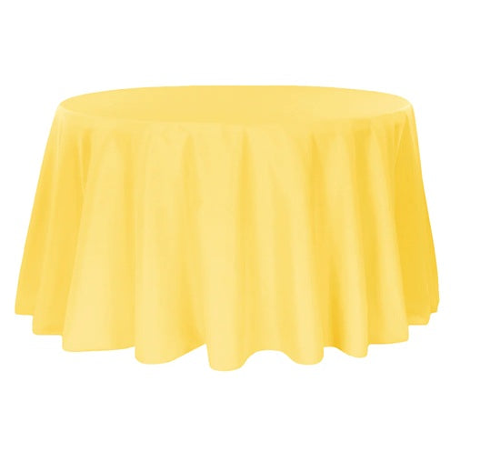 Tablecloth Canary Yellow Polyester 300 cm