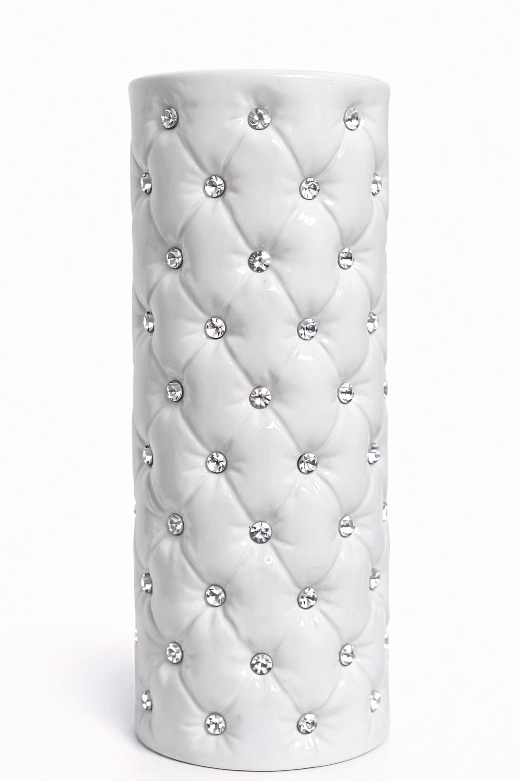 Luxury crystal ceramic vase for wedding centerpieces and elegant event table decoration