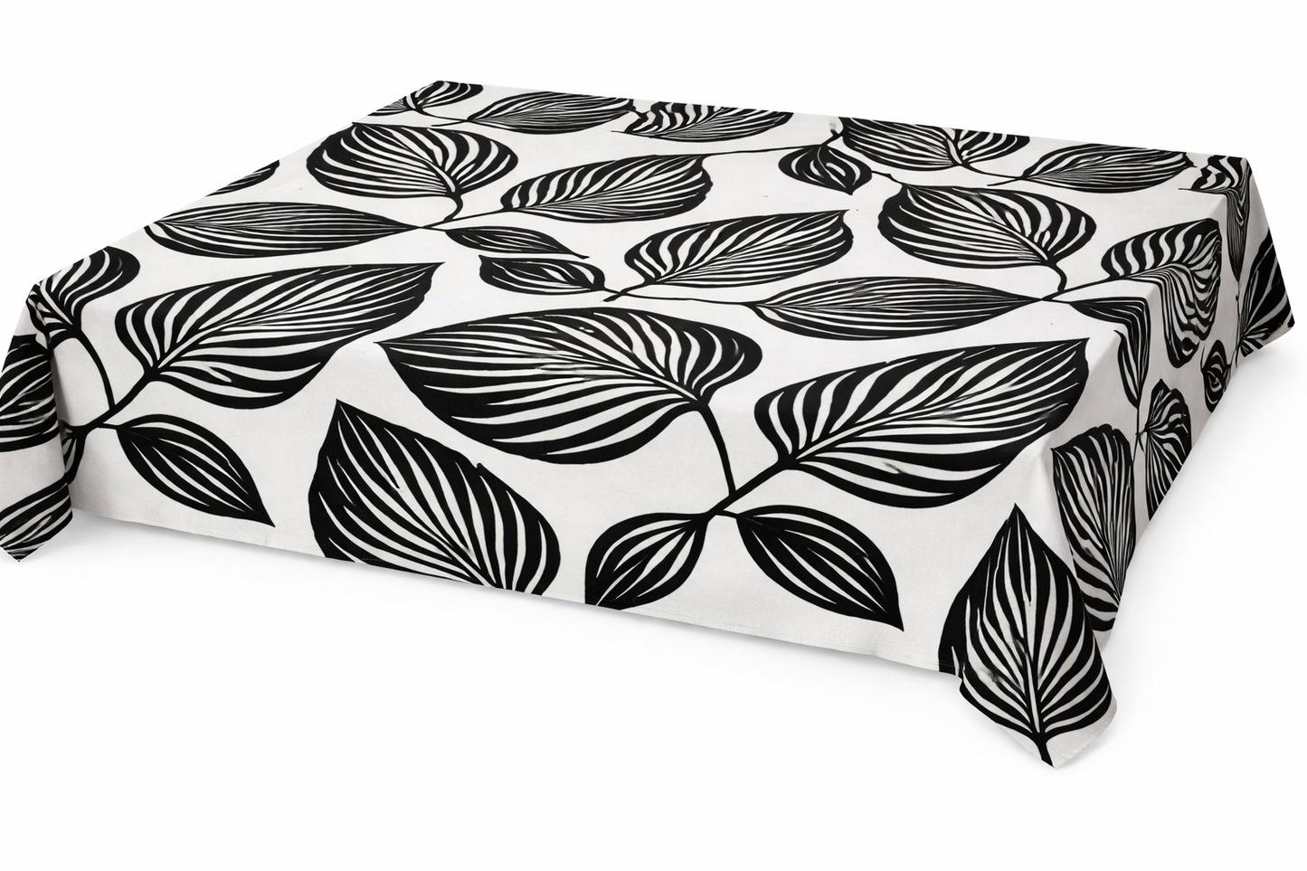 Black&white Scandinavian tablecloth