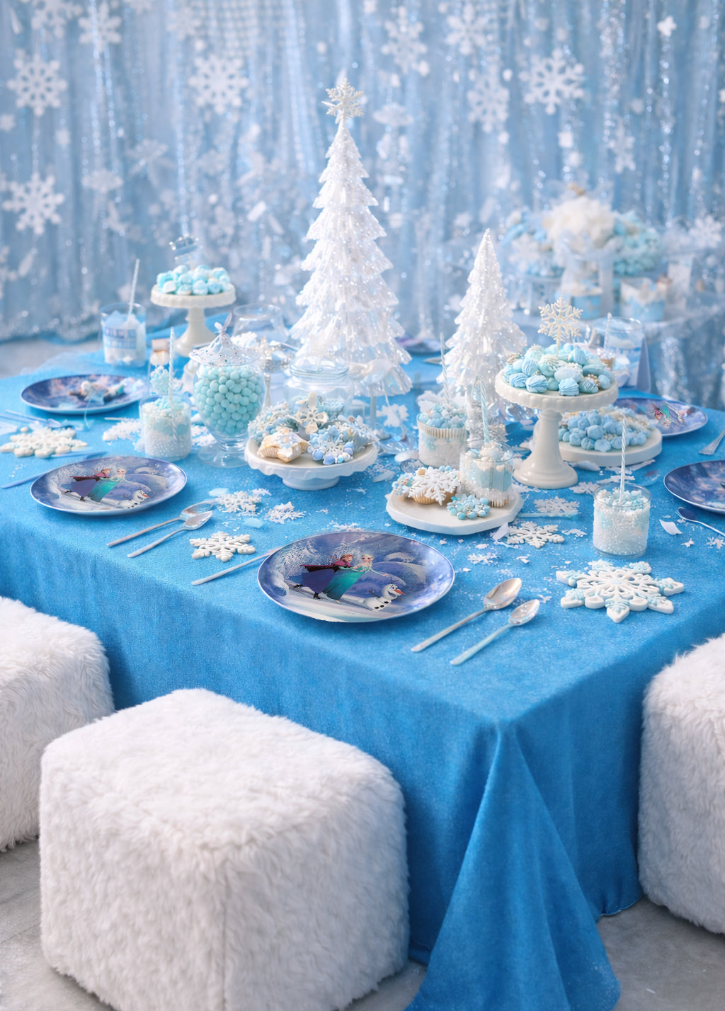 Frozen Elza dinner plate