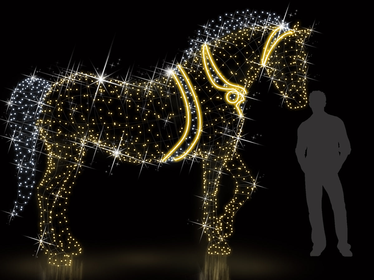 LED Horse 3m