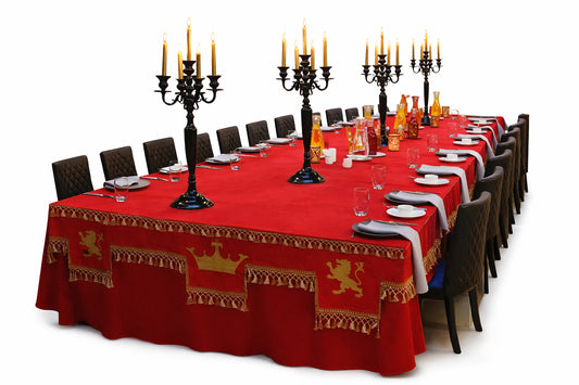 Medieval themed tablecloth
