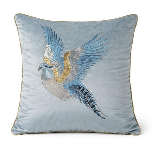 Decor pillow blue