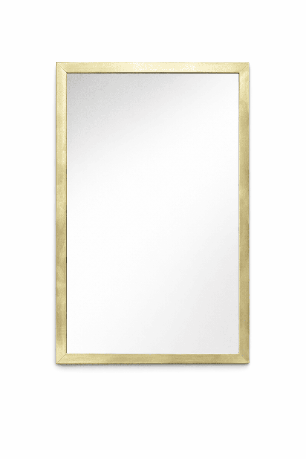 rectangular mirror with thin gold frame event decor rental 7skyrent