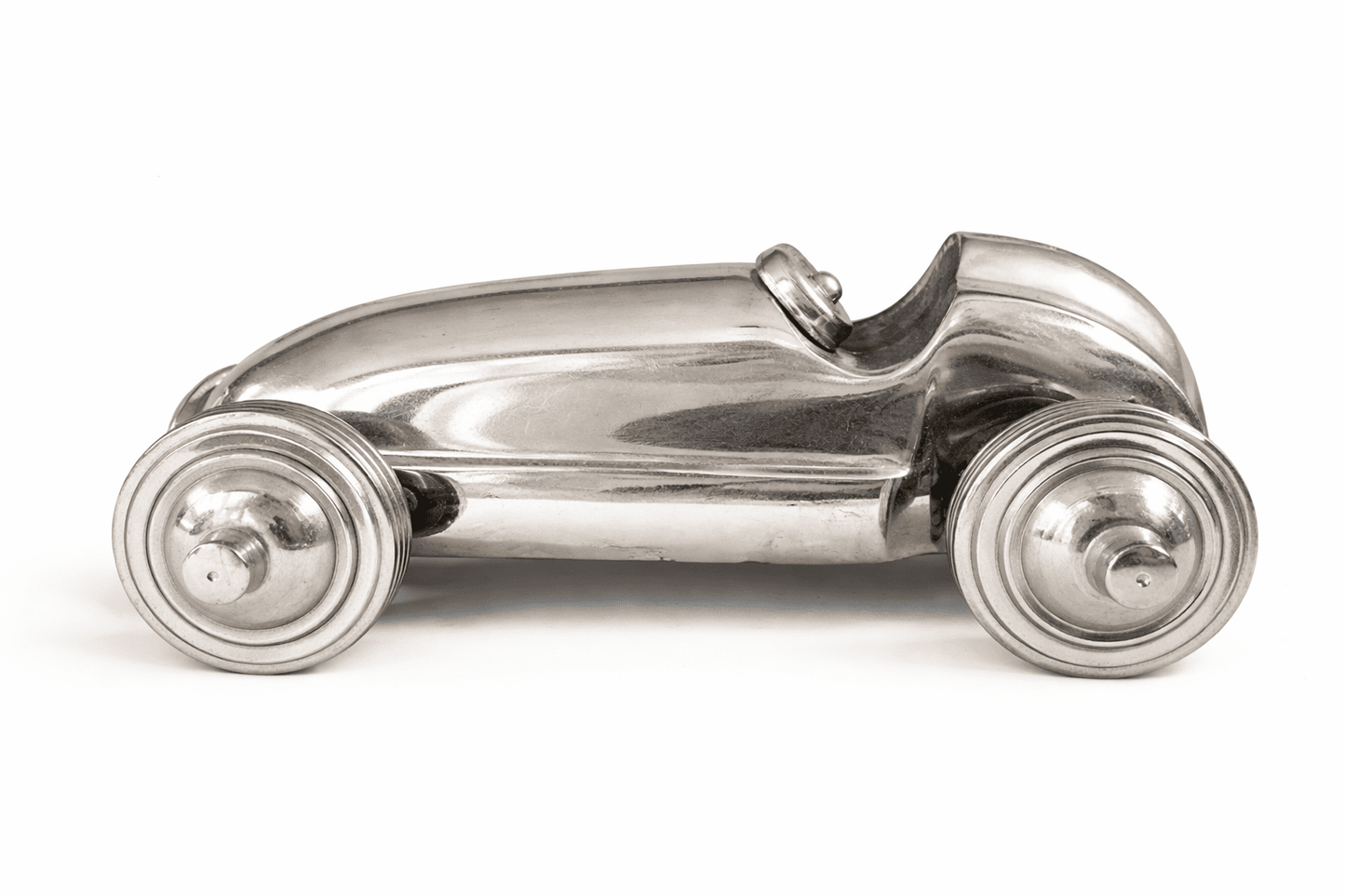 Silver metal Vintage Car decor for centerpiece setup