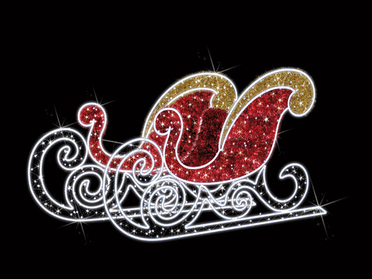 LED Christmas Sleigh Magic