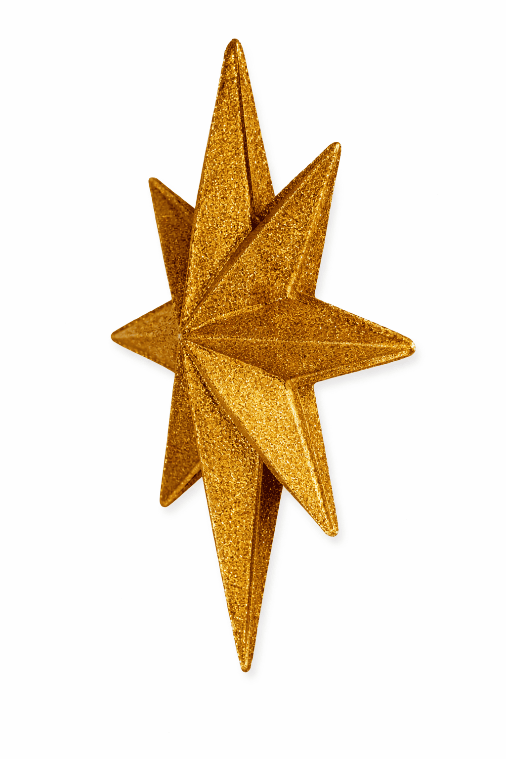 Glitter Star Ornament 40cm