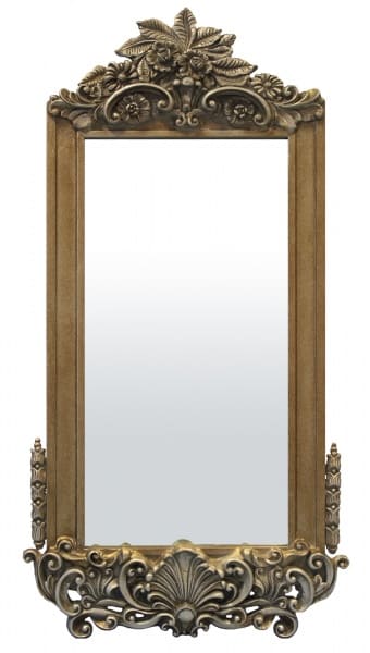 vintage gold decorative mirror rental 7skyrent